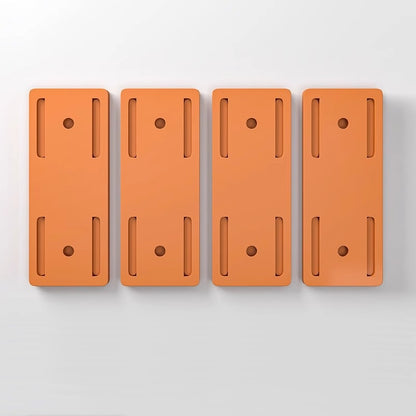 Soporte adhesivo para zapatilla o enchufes colores 