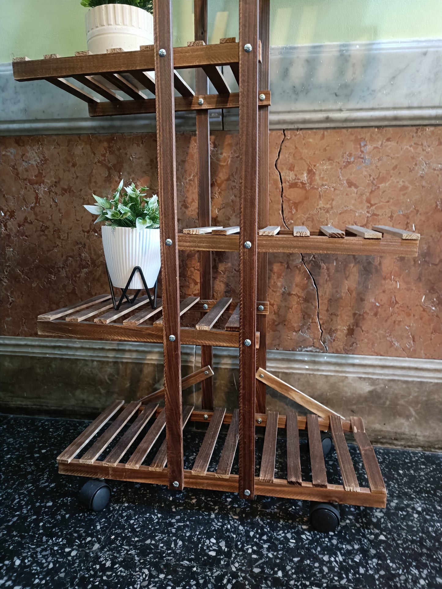 Soporte Estante Decorativo para Plantas y Macetas. Organiza tu Espacio en Interior,