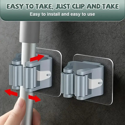 Soporte para Escobas y Trapeadores