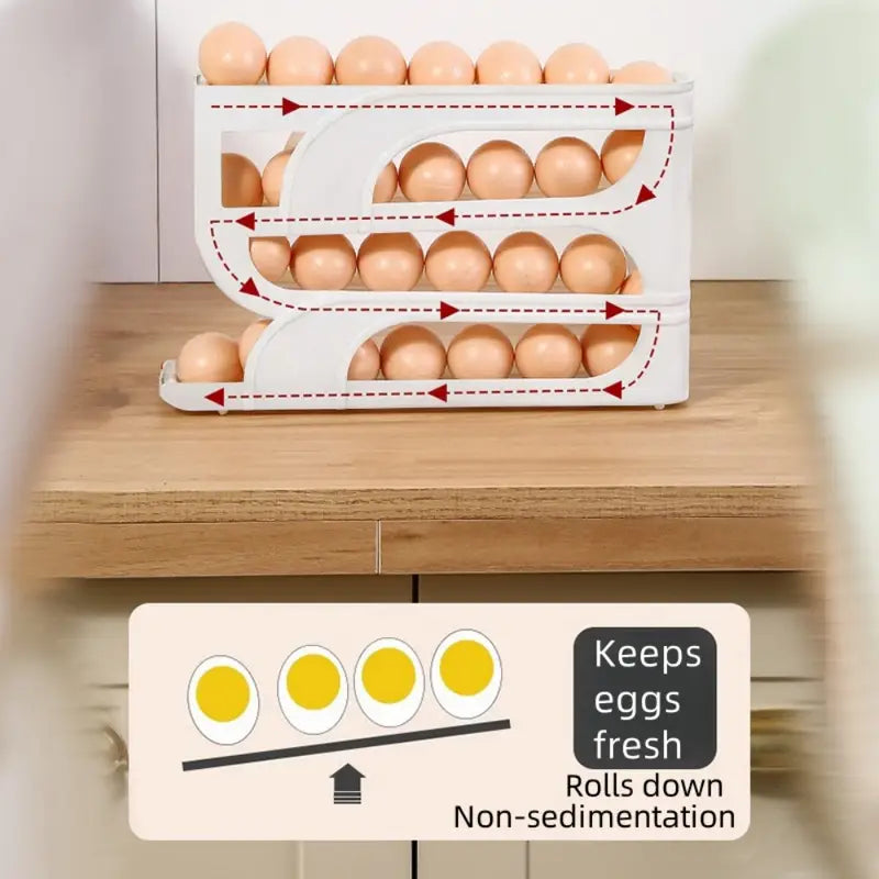 Soporte para Huevos 4 niveles 30 huevos 