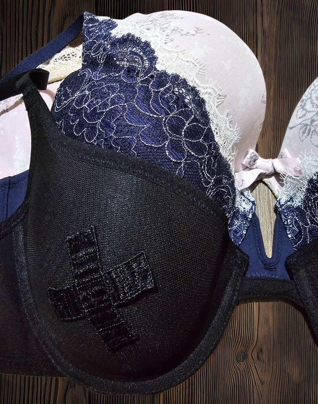 Sutien lote push up x 3