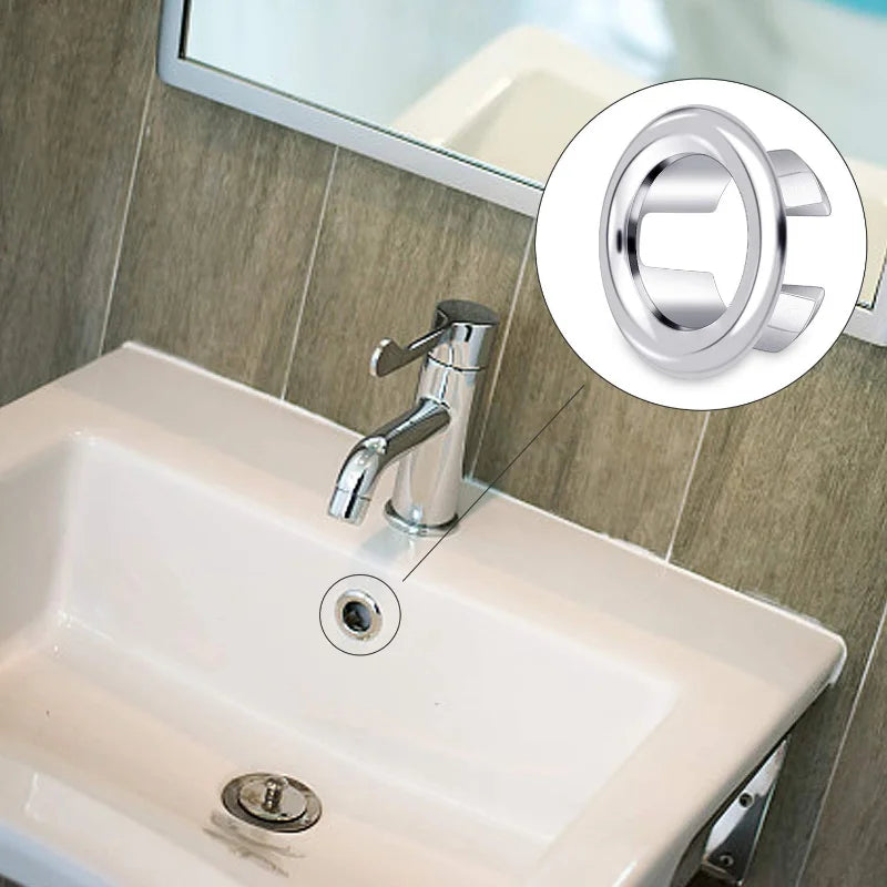 Anillo Tapón para Fregadero/Lavabo 4 pcs