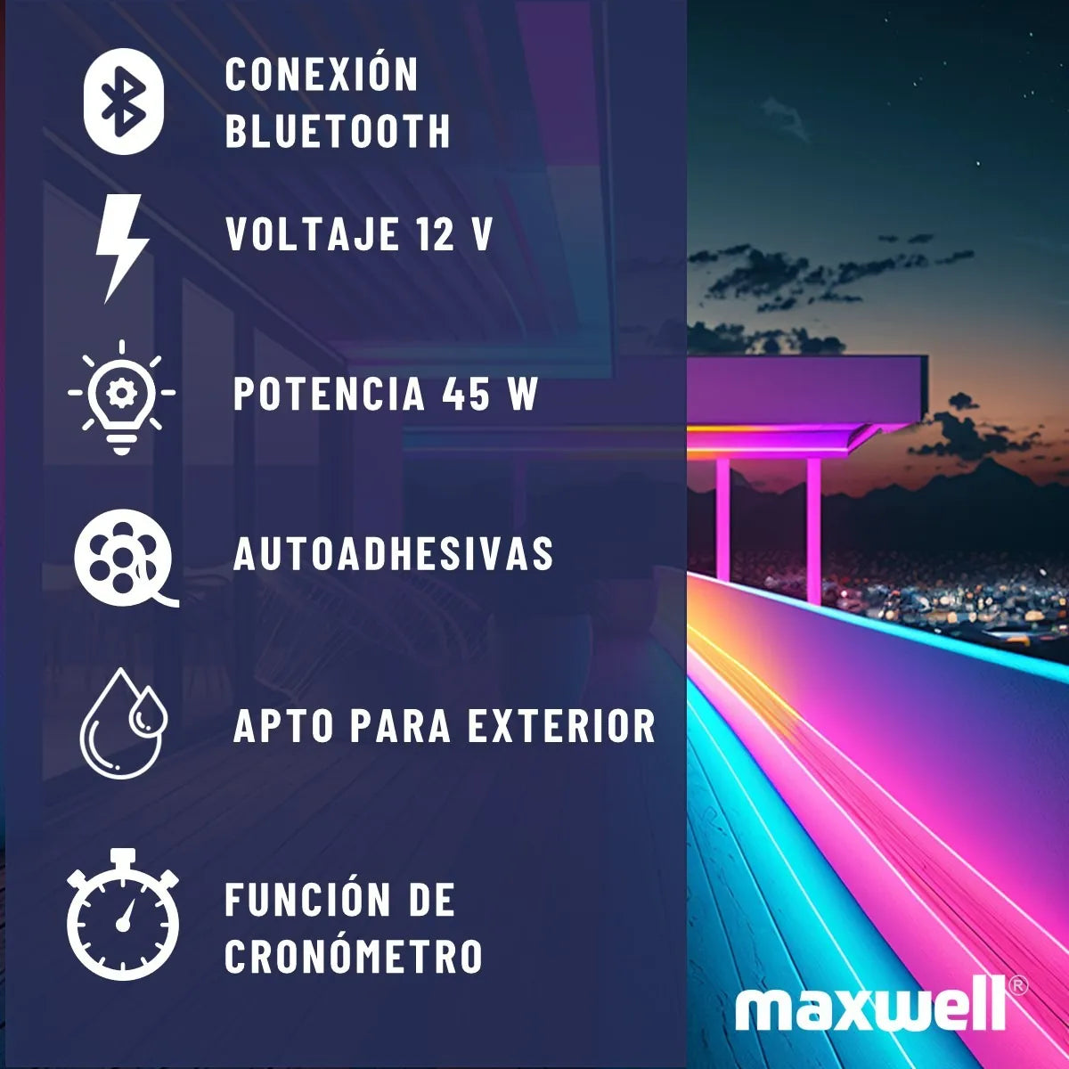 Tira de Luz RGB USB (5V)