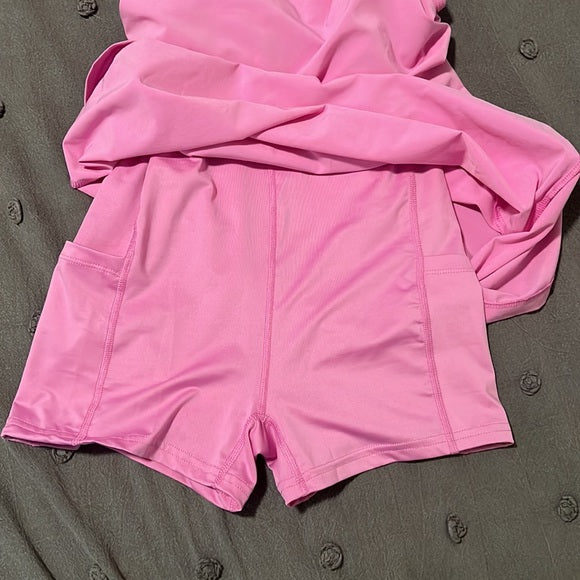 Vestido dama All in Motion con calza 2 en 1