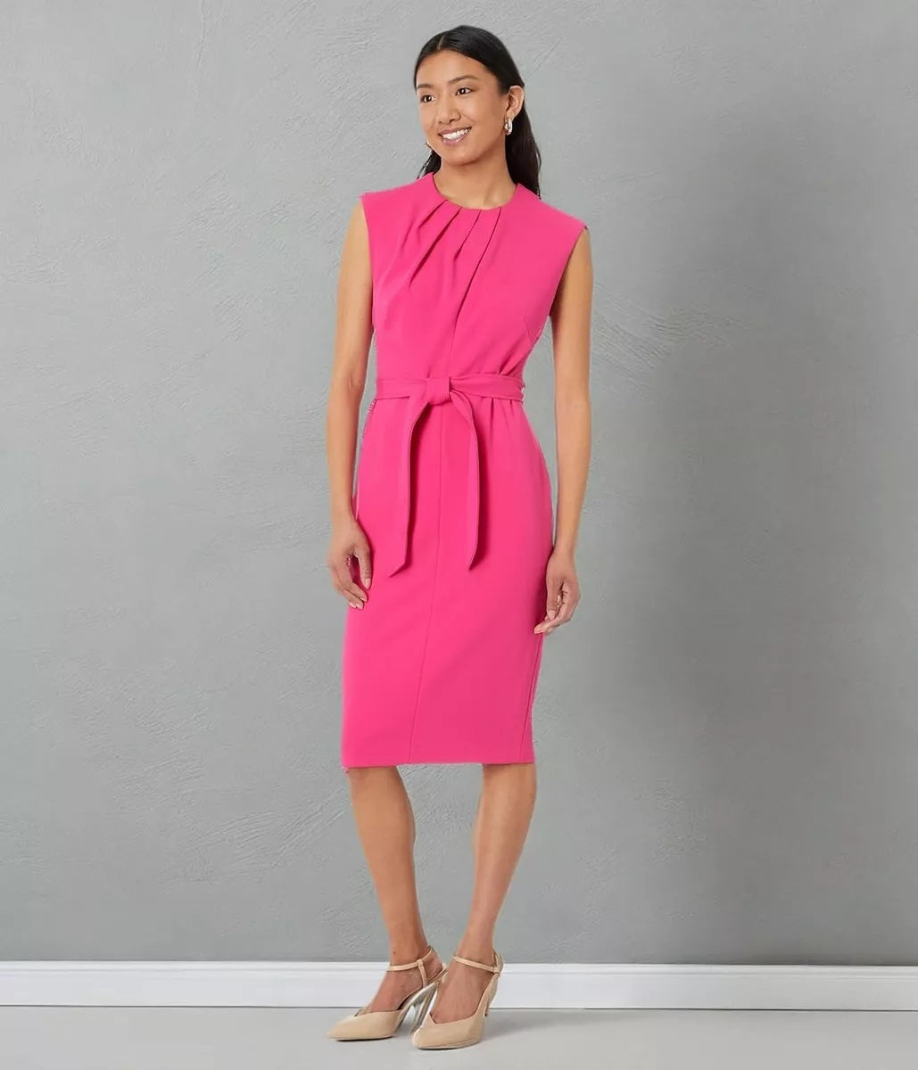 Vestido dama Calvin Klein tubo con cinto