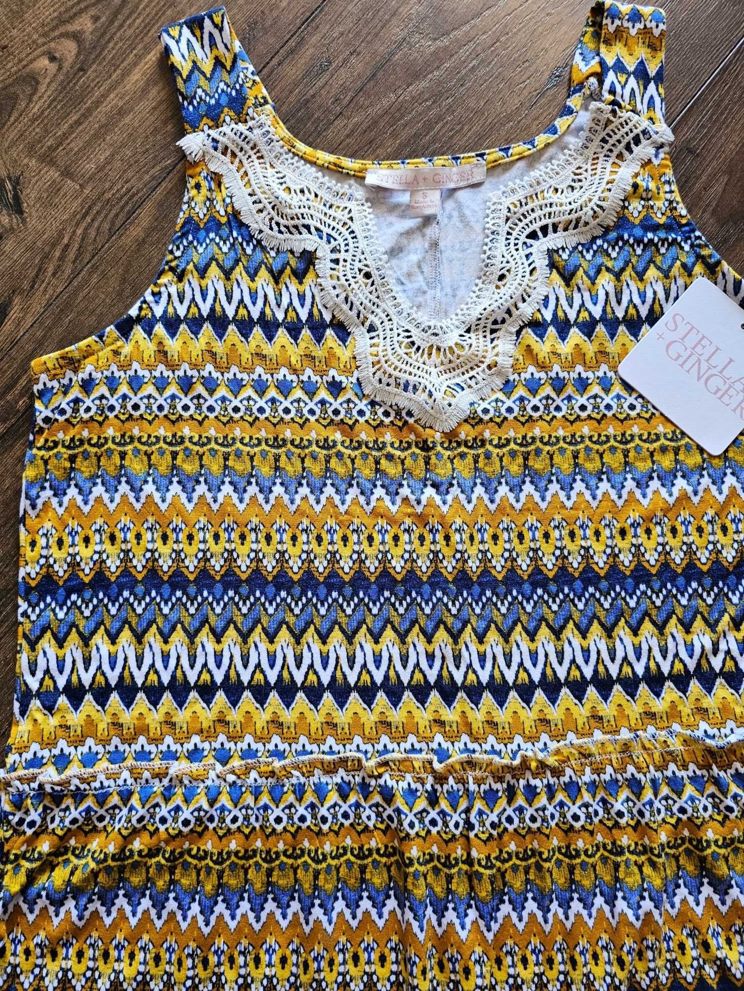 Vestido dama Stella Gringer puntilla