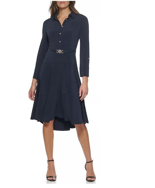 Vestido dama Tommy Hilfiger 3/4 casual
