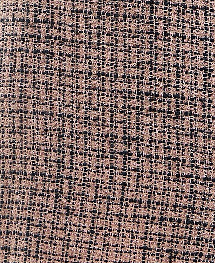 Vestido dama City Studio mini de tweed con escote cuadrado