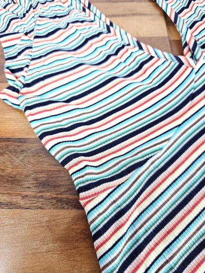 Vestido Universal rayas escote 