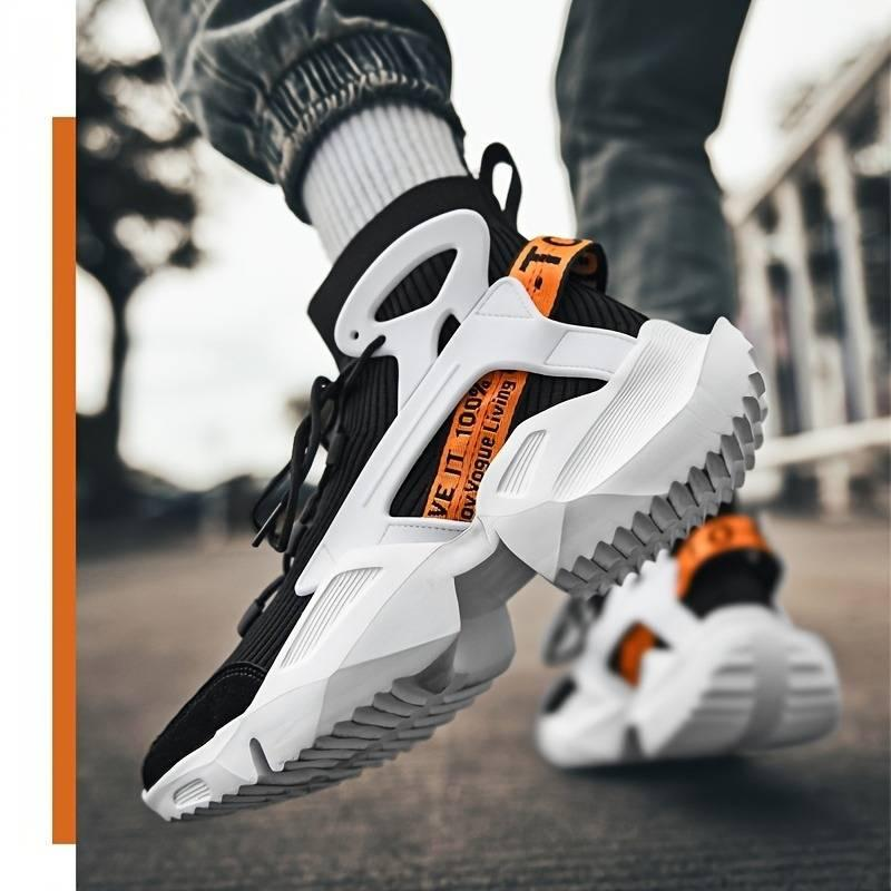 Zapatillas De Hombre Con Plataforma Transpirables Y Amortiguación